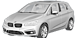 BMW F45 C1402 Fault Code